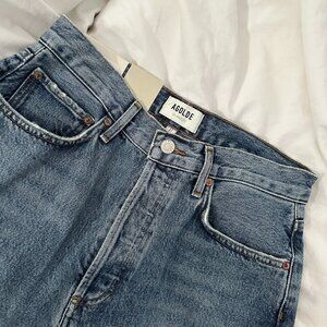 AGOLDE '90s Pinch Waist high-rise straight-leg organic jeans